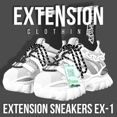 EXTENSION SNEAKER EX—1 & Socks