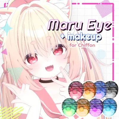 Chiffon ✦ Maru Eye Texture & Makeup ✦