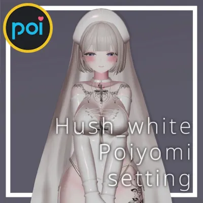 Hush_white Poiyomi shader
