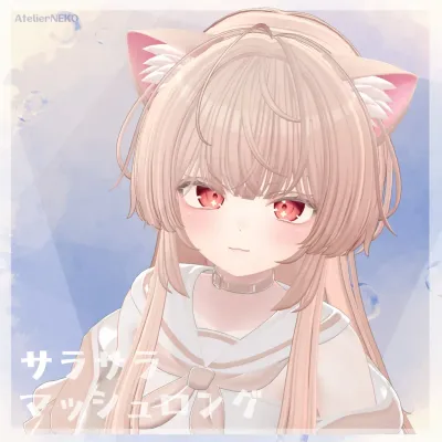サラサラマッシュロング 【VRCHair】