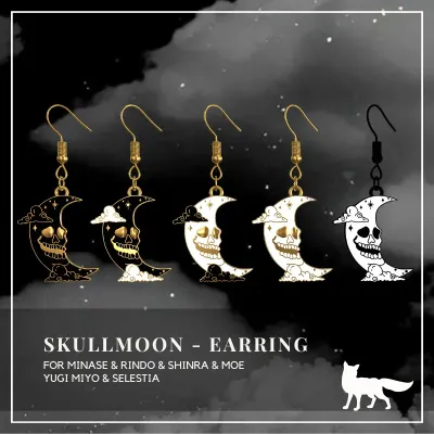 [PB] SKULLMOON EARRING イヤリング (EARRING FOR MOE)