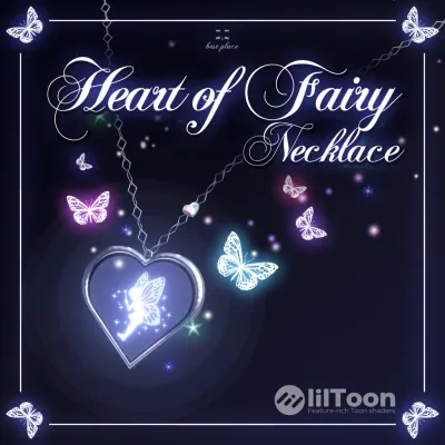 Particle accessory Heart of Fairy Necklace‍♀