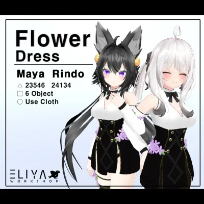 [Eliya Workshop]Flower Dress