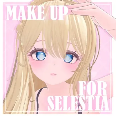 SELESTIA cool tone make up body make up texture