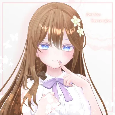 Junjou straight Hair