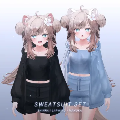 [MANUKA SHINRA] Sweatsuit set