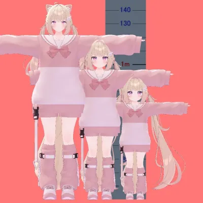 Chiffon big adult and chibi preset