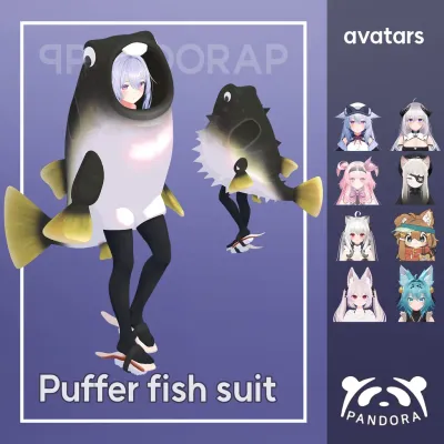 Puffer fish suit
