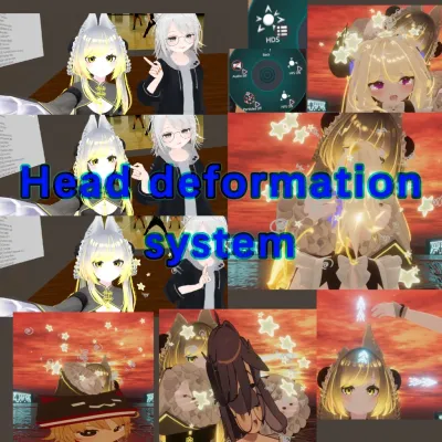 Head deformation system Ver.1.3.1
