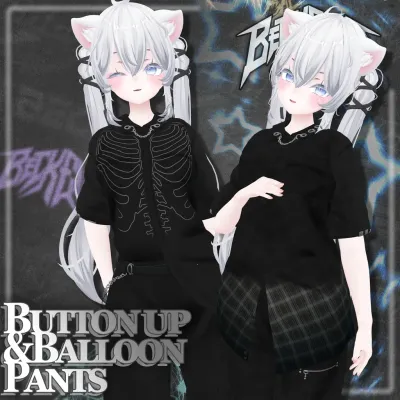 BECKENZI シャツ&バルーンパンツ For Sio