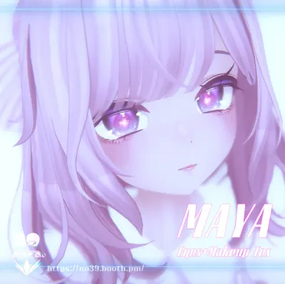 【MAYA】Love Rose eyes Makeup Tongue Tex