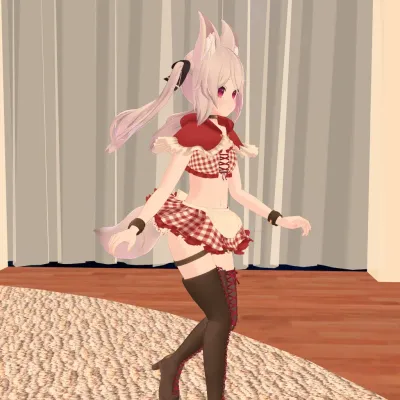Moving animation set for girls (Standing)