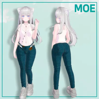 Jean Codie 【VRChat想定】 (萌用 — Moe)