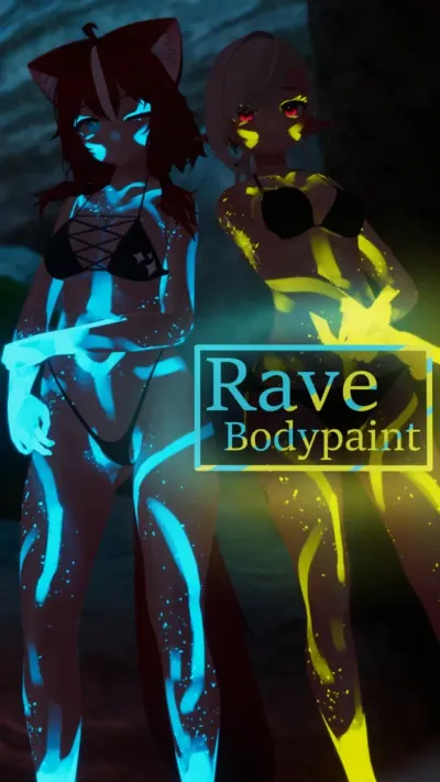 Rave Bodypaint — Moe