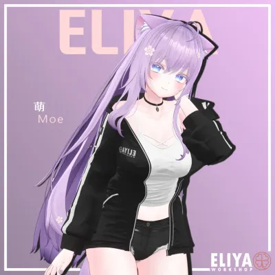 [Street Hoody] — 萌 Moe — Eliya Workshop