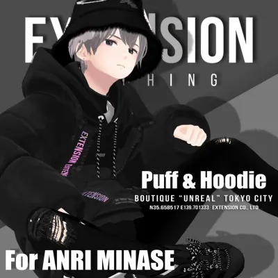 Puff & Hoodie For Anri Minase