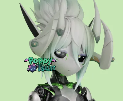Runa_Ninja_Hair_—_PoppyTsun