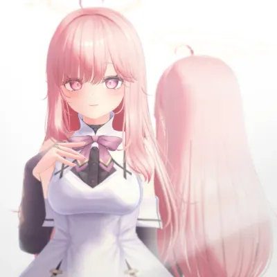 Asymmetry Flipping Hair