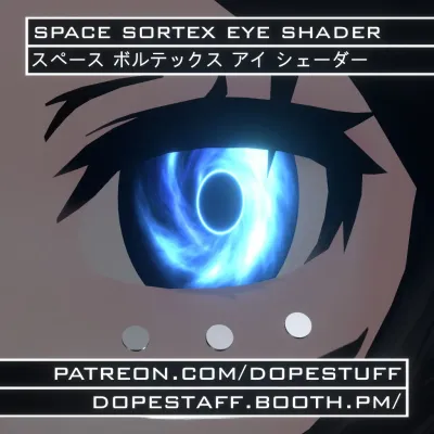 Space Vortex Eye Shader