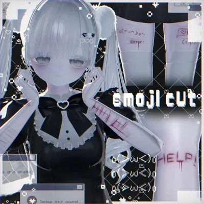 ‏emoji_cut! pose (manuka)