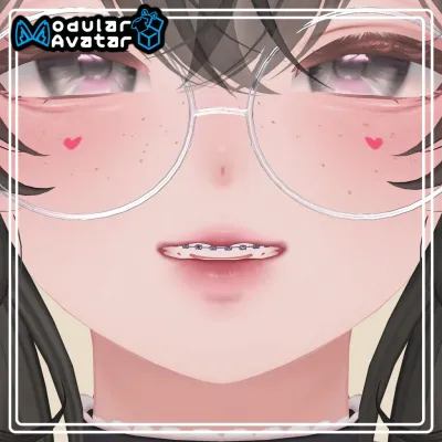【MA対応 森羅(Shinra用】歯列矯正装置 Braces