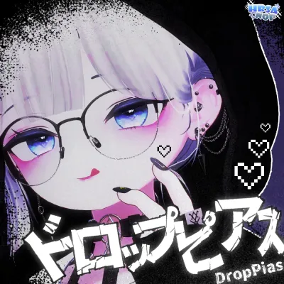 【SALE!】25アバター対応「ドロップピアス(DropPias)」