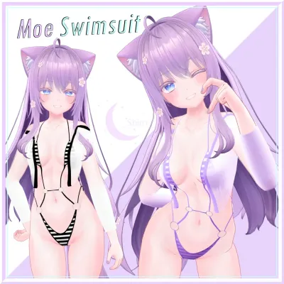 萌ちゃんの水着 Moe Swimsuit — MA対応
