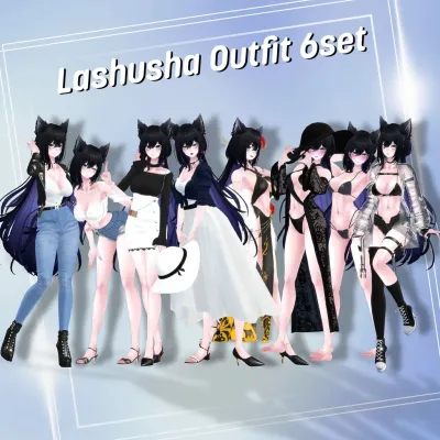 [Lasyusha] outfit 6set