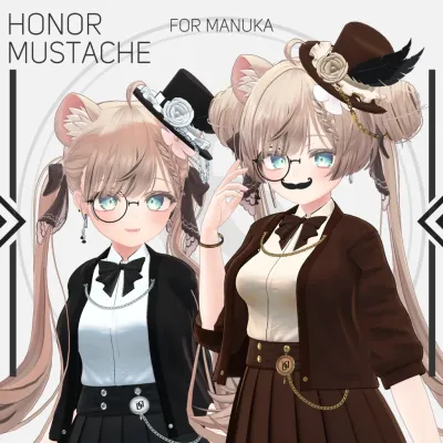 Honor Mustache for Manuka