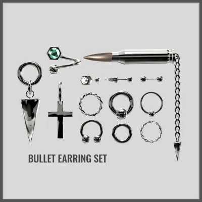 Bullet Earings