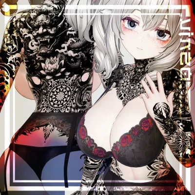 【Milltina Oni Tattoos ショコラ】4k Tattoos