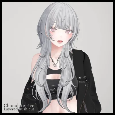 Layered hush cut Hair