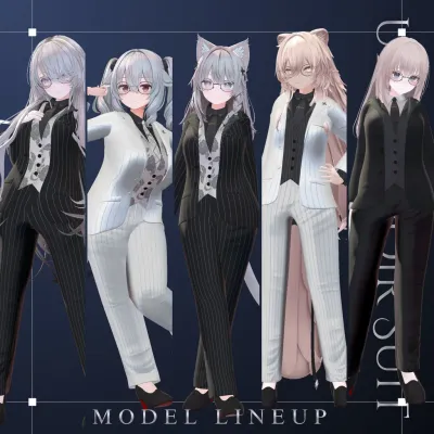 【24Avatar対応】Urban Noir Suit『アーバン ノアール』
