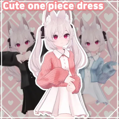 [KARIN]Cute one piece dress