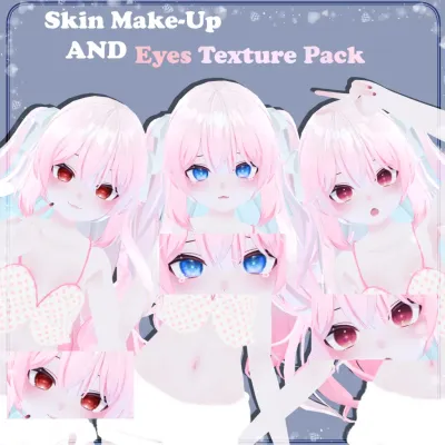 For Karin] ♦ [Skin color, makeup, eye texture package