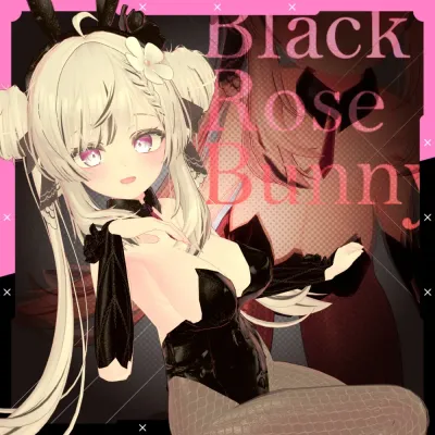 Black Rose Bunny for Manuka