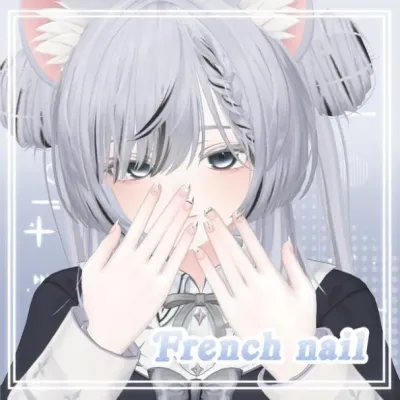 French nail_A10 — ROsE ONi