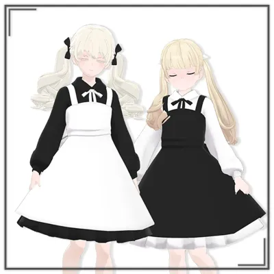 Grus_Simple Garden Maid Dress