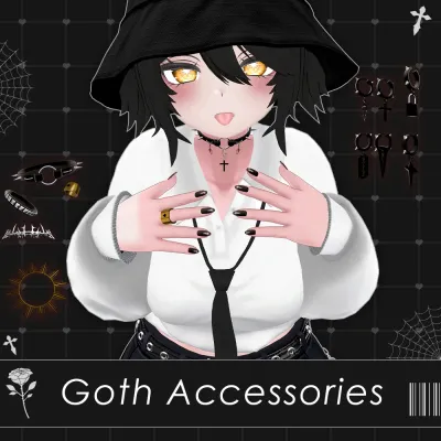 ⛧Goth Accessories Pack ♰