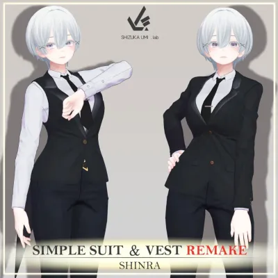 シンプルスーツ＆ベスト【REMAKE】