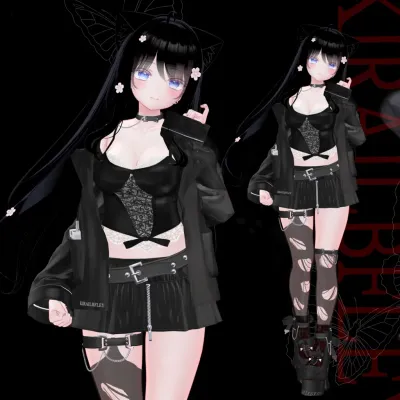 KIRAILBFLEY 黒い涙 for Moe