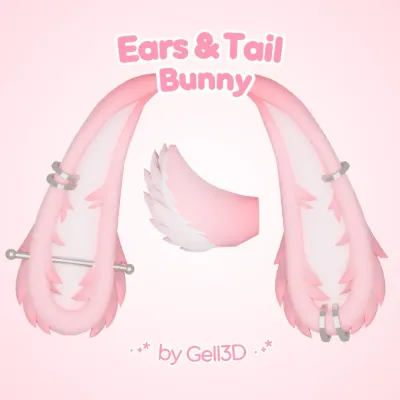 Ears & Tail (n°3) Bunny