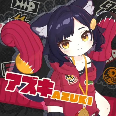 オリジナル3Dモデル『アズキ』Azuki v1.2.1