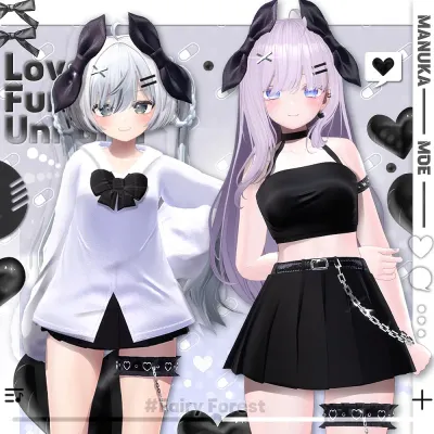 [MANUKA] Lovely Funky Uniform (9color/瞳9色)