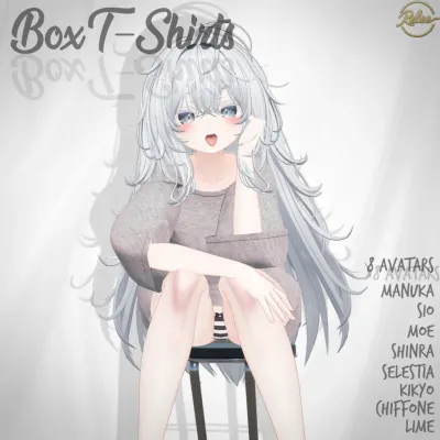 『Box T—Shirts & Pants & Slipper』【8 Avatars】