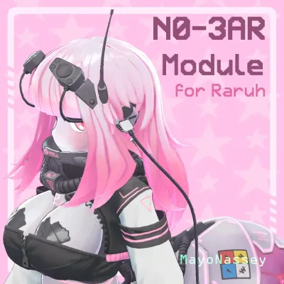 N0—3AR Module (Raruh No Ear Hairpiece)