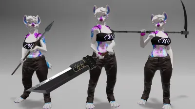 Two Handed Weapon System