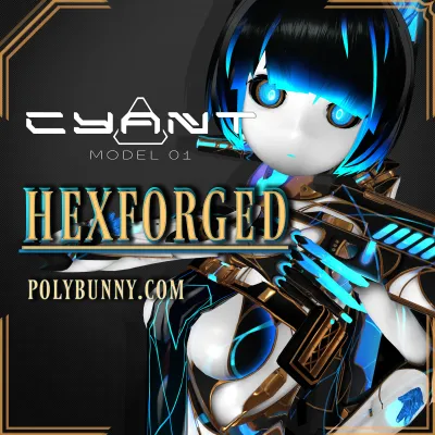 [Texture Set] Hexforged CYANT