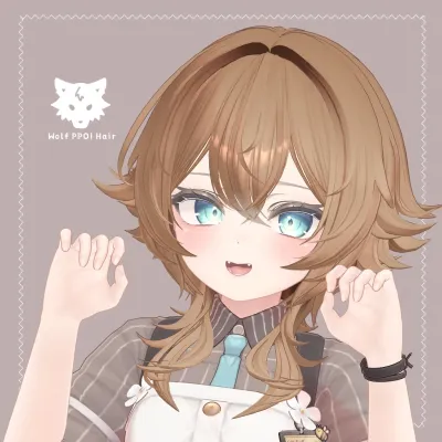 wolfish hair