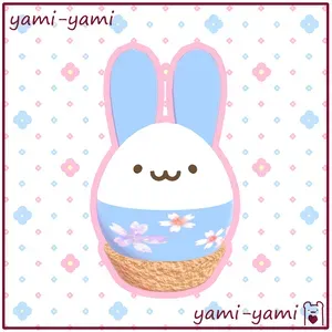 Bunny Easter egg tart cake